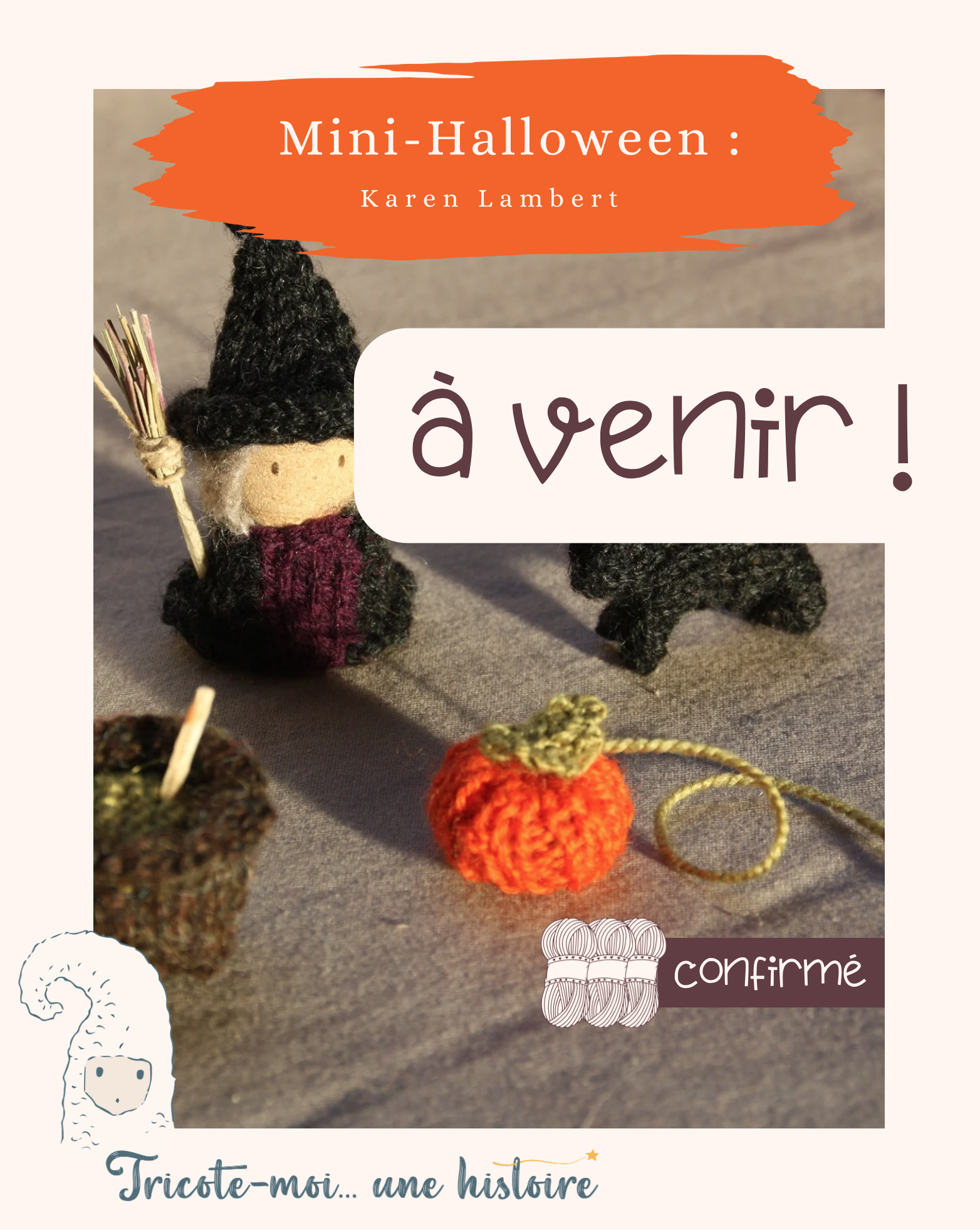 Tuto tricot "mini-halloween"