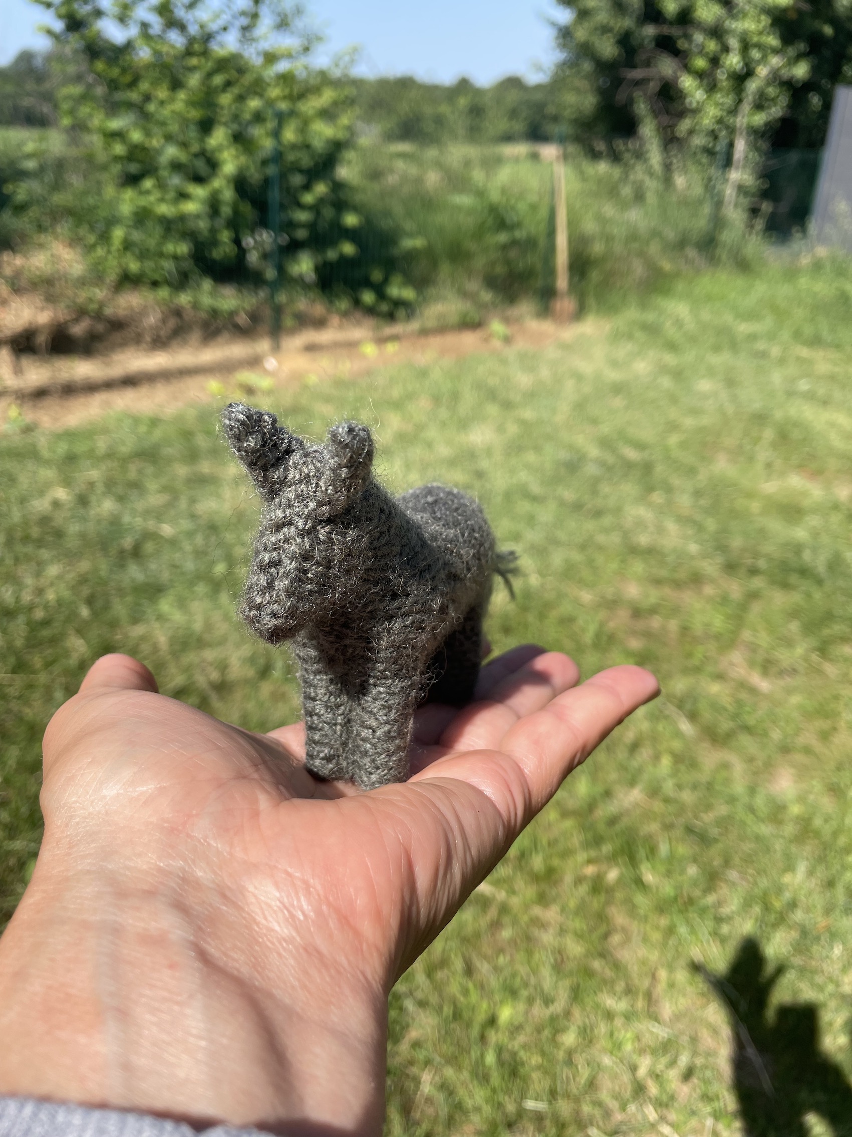 Tuto tricot "Dans le pré: Mon petit âne" – Image 3